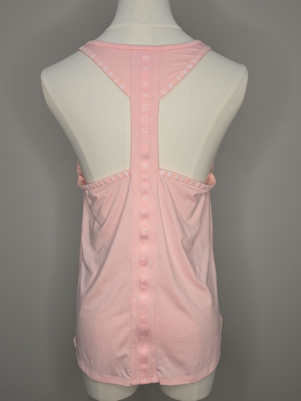 Under Armour Racerback Tank Top Size Small Pink